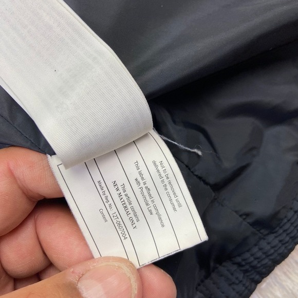 Abercrombie & Fitch Parka Jacket Womens Small Black Hoodie Puffer Coat Long - Picture 11 of 14